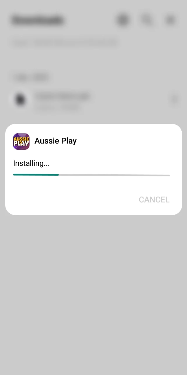 Install the update to your official Aussie Play App for performance.